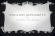 English alphabets