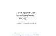 The Gigabit Link Interface Board (GLIB)