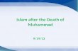 Islam after the Death of Muhammad