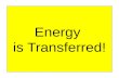 Energy  is Transferred!