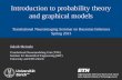 Introduction to probability theory and graphical models