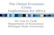 The Global Economic Crisis: Implications for Africa