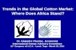 Trends in the Global Cotton Market: Where Does Africa Stand?