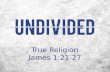 True Religion James 1:21-27