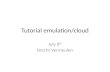 Tutorial emulation/cloud