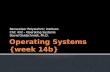 Operating Systems {week  14b}