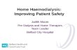 Home Haemodialysis: Improving Patient Safety