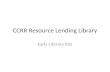 CCRR Resource Lending Library