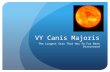 VY  Canis Majoris