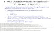 STMAS (Aviation Weather  Testbed ( AWT-2011) case: 22 July 2011