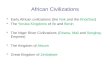 African Civilizations