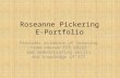 Roseanne Pickering E-Portfolio