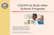 CACFP At Risk After School Program