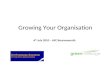 Growing Your Organisation