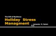 Holiday  Stress  Managment