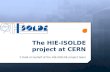 The HIE-ISOLDE project at CERN