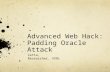 Advanced Web Hack: Padding Oracle Attack