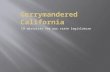 Gerrymandered California