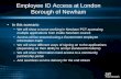 Employee ID Access at London Borough of Newham