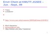 Envir Chem at KMUTT-JGSEE – Jun. –Sept., 09