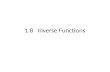 1.8   Inverse Functions