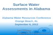 Surface Water Assessments in Alabama