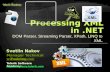 Processing XML in .NET