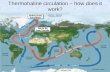 Thermohaline  circulation – how does it work?