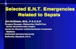 Selected E.N.T. Emergencies   Related to Sepsis