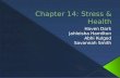 Chapter 14: Stress & Health