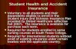 Student Health and Accident Insurance