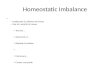 Homeostatic Imbalance
