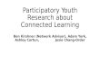 Participatory Youth Research about Connected Learning
