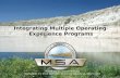 Integrating Multiple Operating  Experience Programs