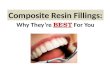 Composite Resin Fillings: Why They're Best For You