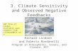 3. Climate Sensitivity and Observed Negative Feedbacks