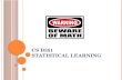 CS  b351 Statistical Learning