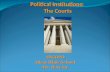 Political Institutions:  The Courts
