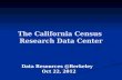 The California Census  Research Data Center