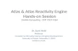 Atlas  & Atlas Reactivity  Engine Hands -on Session Mobile Computing - CNT 5517-5564