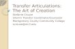 Transfer Articulations:  The Art of Creation