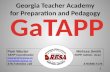 Georgia Teacher Academy for Preparation and Pedagogy