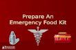 Prepare An Emergency Food Kit