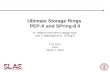 Ultimate Storage Rings  PEP-X and SPring-8 II R. Hettel for the PEP-X design team