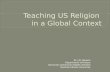 Teaching US Religion  in a Global Context