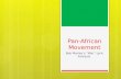 Pan-African Movement