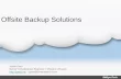 Offsite Backup Solutions