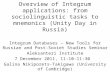 Integrum Databases – New Tools for Russian and Post-Soviet Studies Seminar Aleksanteri  Institute