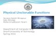 Physical Unclonable Functions
