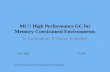 MC 2 : High Performance GC for Memory-Constrained Environments